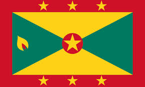 Compass Marine Printed Courtesy Flag - Grenada