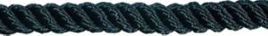 Reel of 200m Gleistein 3 strand polyester 14mm Rope - Black & Navy