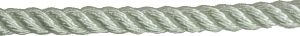 Reel of 200m Gleistein 3 strand polyester 10mm Rope - White