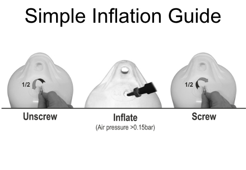 Inflating ocean fenders