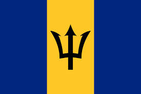 Compass Marine Printed Courtesy Flag - Barbados