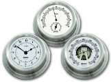 Ship’s Instruments Set of Three - Stainless Steel | Talamex Series 125 