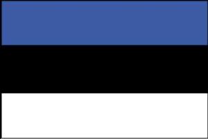 Compass Marine Printed Courtesy Flag - Estonia