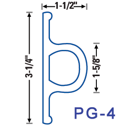 Compass Marine PG4 Pontoon  Fender